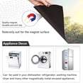 thumbnail image 2 of Dishwasher Magnetic Sticker 23x26 Inch Refrigerator Magnetic Sticker Washing Machine Magnetic Sticker Kitchen Panel Magnetic Sticker Home Decor Beautiful Flower Road, 2 of 6