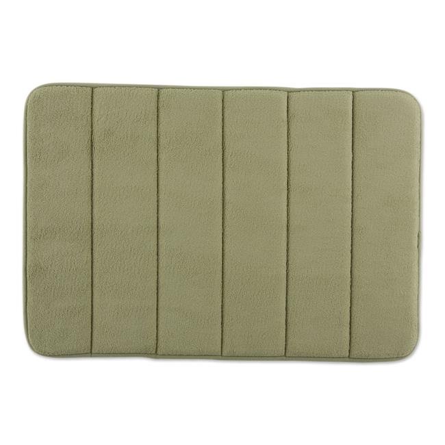 Memory Foam Bath Mat NonSlip Ultra Soft 17x24", Sage Green Walmart