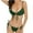 Green, variant on WREESH Womens Two Piece Swimsuit String Bikini Sets Solid Color Fashion Casual Broadband Sling Binding Bikinis Sets Beach Bathing Suit Olive Green