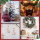 thumbnail image 5 of CHAO piezas de adornos colgantes de Navidad de madera, placa colgante de Navidad de madera, placa colgante de palabras navideñas con cascabeles para decoración de ventanas, puertas, balcones y aulas, 5 of 5