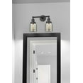 thumbnail image 2 of 208-OB-G58 Innovations Lighting Bell - 2 Light Bath Vanity In Industrial Style-10 Inches Tall and 16 Inches Wide-Oil Rubbed Bronze Finish-Silver, 2 of 5