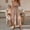*Khaki, variant on ClodeEU Women's Square Neck Spaghetti Strap Tiered Ruffle Maxi Dress with Elastic Waist ,Solid Color Casual Long Dress Wine,Womens Plus M