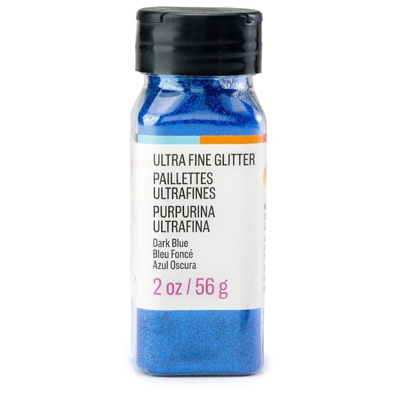 CousinDIY Extra Fine Glitter 2oz-Dark Blue