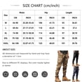 thumbnail image 3 of WTOBBY Men's Solid Color Thickened Trousers with Multiple Pockets Zippered Cuffs for Outdoor Leisure Sports Work Overalls Warm Men's Pants,Dark Gray XL, 3 of 5