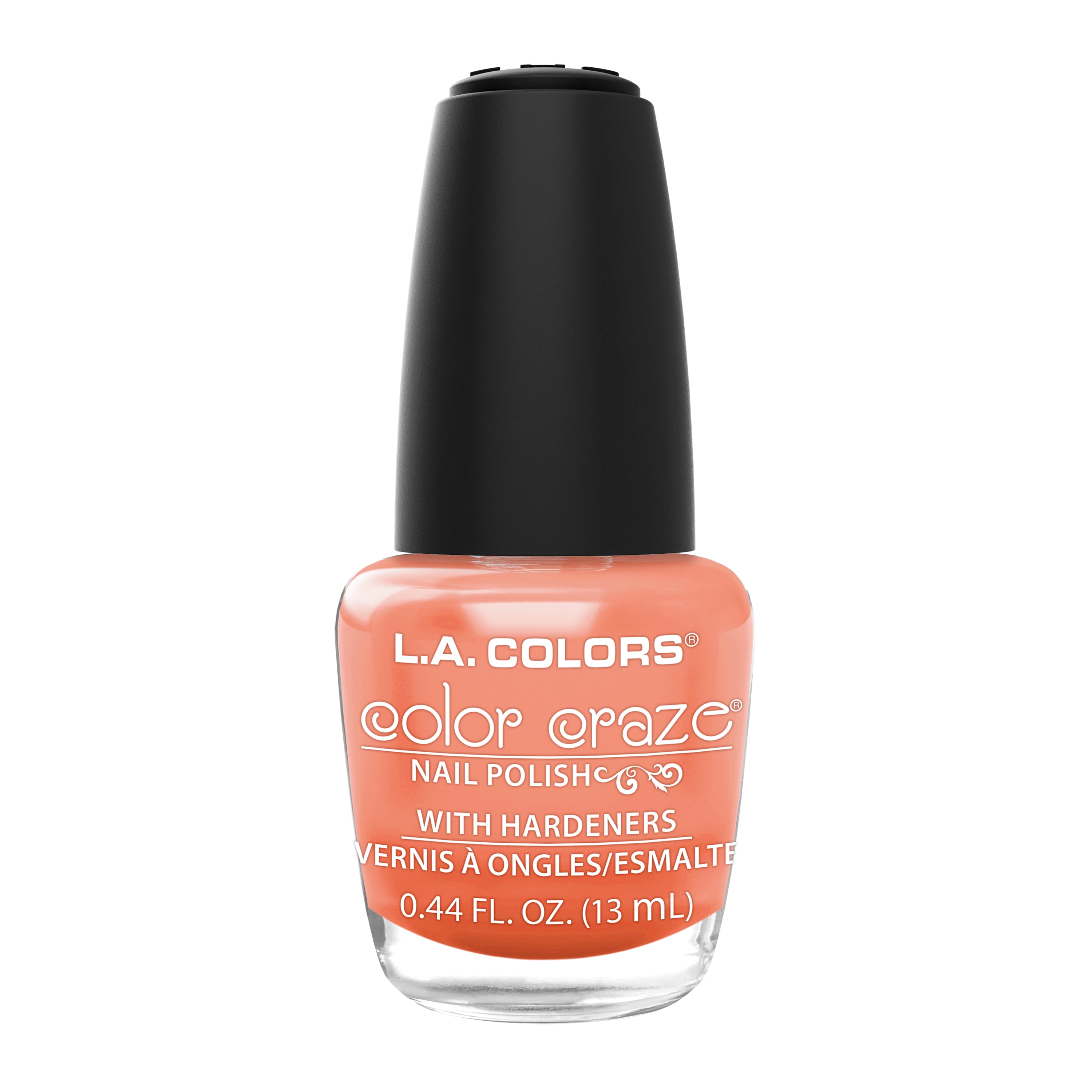(2 pack) L.A. COLORS Color Craze Nail Polish, Melancholy, 0.44 fl oz