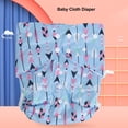 thumbnail image 3 of Pañales Lavables Para Bebés, Evitan Fugas, Película Impermeable, Pañales De Tela Para Bebés, Reutilizables, Respetuosos Con La Piel Para Uso En Exteriores, 3 of 7