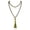 BN-0084-Green, variant on Long Bohemian Hand Knotted Stone Beaded Tassel Necklace for Women Statement Jewelry Gift