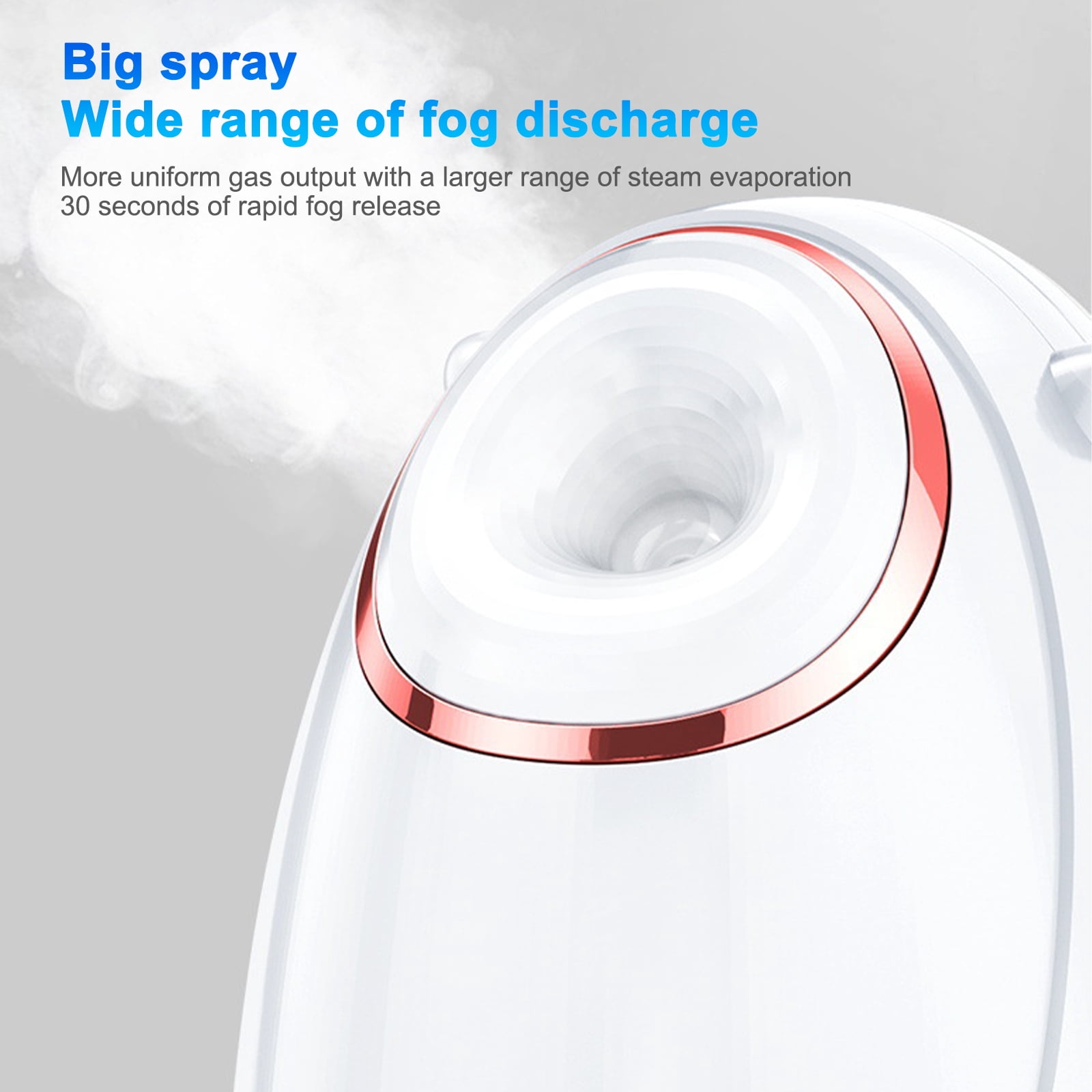 Yajisi Home Nano Heat Spray Facial Device Mini Face Steaming Machine Hydration (US Plug)