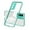 Green, variant on SaniMore for Samsung Galaxy S22 Case Slim Transparent [Not Yellowing Technology], Rugged PC & TPU Bumpers Built-in Detachable Lens Protector Shockproof Protective Cover, Green