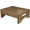 Walnut, variant on Wooden Step Stool for Adults & Kids, Non-Slip Rubber Feet, 6.5 INCH High, Lightweight Small Step, 450 LBS Capacity, Bed Step Stool for High Bed, Bathroom & Kitchen (Black)