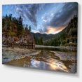thumbnail image 2 of Peaceful Evening at Mountain Creek - Landscape Canvas Art Print, 2 of 4