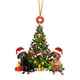 thumbnail image 2 of 1pc Christmas Tree Ornament Christmas Ornament Acrylic Christmas Pendant Hanging Ornaments For For Christmas Tree Holidays Party Car Home Decor, 2 of 6