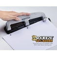 thumbnail image 4 of Bostitch EZ Squeeze™ Three Hole Punch, 12-Sheet, Reduced Effort, 4 of 8