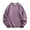 Purple, variant on Mens Sweatshirts Fashion Loose Turtleneck Solid Color Polar Fleece Hoodless Sweaters For Men,Black,L