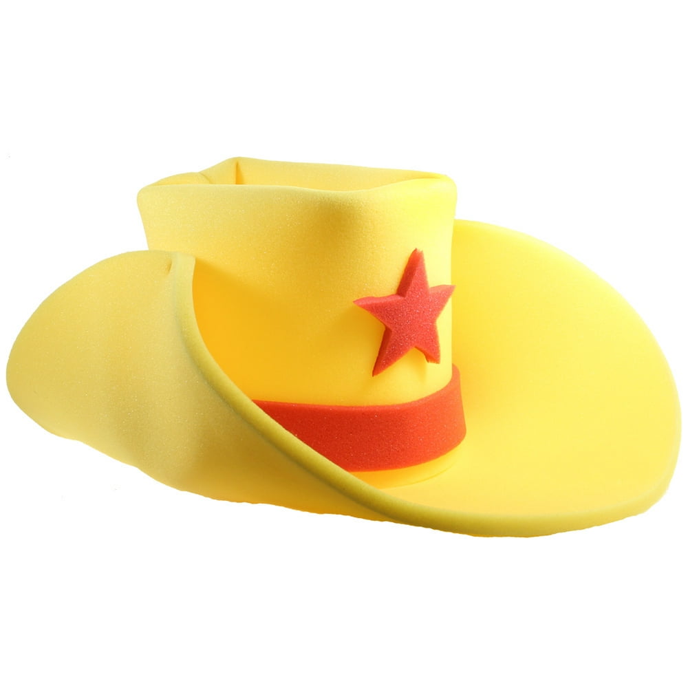 GIANT FOAM COWBOY HAT Assorted Colors COSTUMES