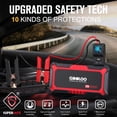 thumbnail image 4 of GOOLOO Car Jump Starter,2000A Peak 12V GP2000 Portable Jumper Pack for Up to 8.0L Gas and 6.0L Diesel Engines, Auto Lithium Battery Booster Power Bank SuperSafe, 4 of 7