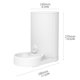 thumbnail image 5 of Greeniant Dispensador de agua elegante para perros - Relación -precio Comedero automático Bebedero para perros Comedero para perros Suministros para gatos Alimentador blanco, 5 of 6