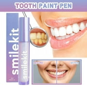 SDJMa Glostik Tooth Gloss, Glostik Tooth Gloss Whiter Teeth,Teeth Brightening Pen for Teeth Stain Removal, Fast Removes Years of Stains, Instant Gloss Results
