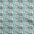 thumbnail image 1 of oneOone Cotton Poplin Sky Blue Fabric Wild Sewing Material Print Fabric By The Yard 56 Inch Wide, 1 of 6