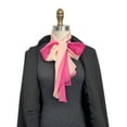 thumbnail image 4 of Wrapables Lightweight Sheer Solid Color Georgette Scarf, Rose & Peach, 4 of 6
