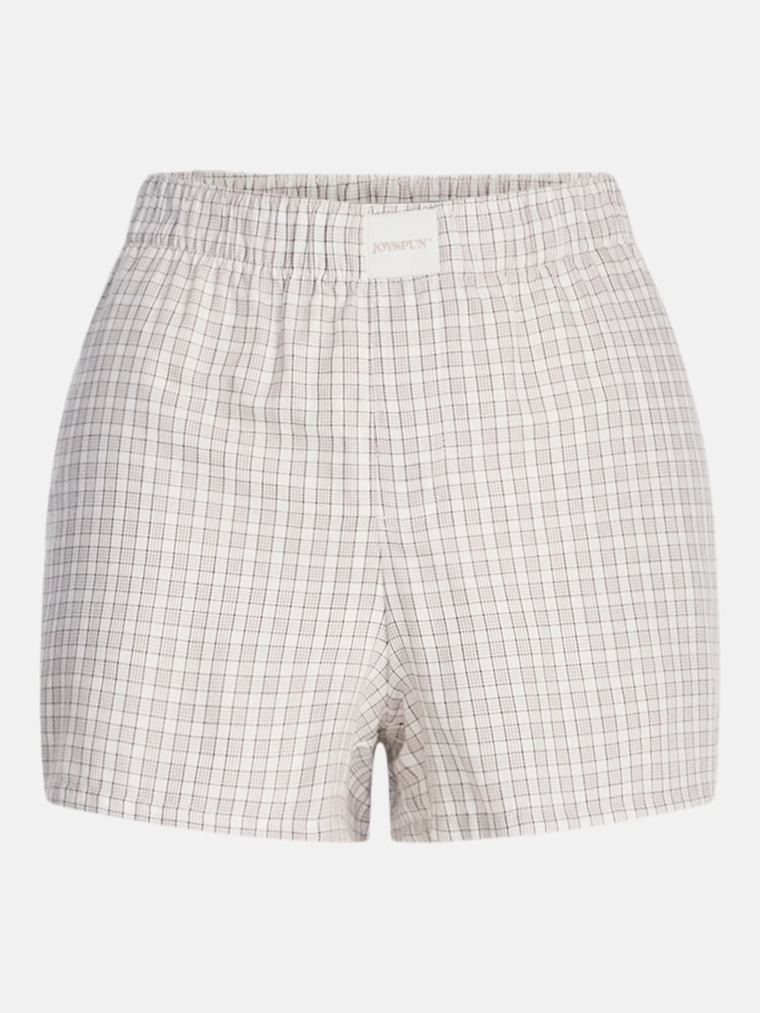 Joyspun Women's Woven Pajama Boxer Shorts, 3'' Inseam, Sizes XS-2X