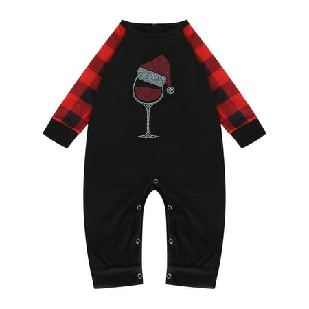 

Family Christmas Pajamas Soft Xmas Pajamas Matching Sets Top Pants Sleepwear Holiday PJs for Parent-Child Couples Kids Baby