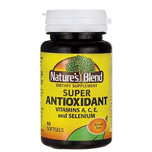 Nature's Blend Super Antioxidant Soft Gels, 60 Ct