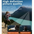 thumbnail image 3 of BekinTek 10x25 Digital Camcorder Binoculars with 2" LCD 10x Optical Zoom 8x Digital Zoom 40MP Photo 2.5K Video Recoder Camera for Bird Watching Concerts Sports Outside, 3 of 8