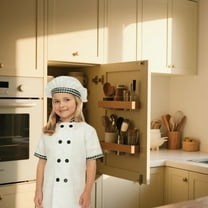 TABLZONE Chef Costume for Kids: Charming Toddler Chef Outfit Set with White Apron