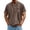 Brown, variant on Mens T Shirts Bamboo Shirts Pocket T Shirts Oversized Guide Undershirts Blue Henley Short Sleeve Button Up Graphic Tees Men Shirts Casual,S