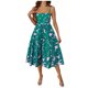 thumbnail image 3 of WILLBEST Vestidos Floreados para Mujer Vestido de Verano con Estampado Floral, Largo Medio, Informal Mediana​​, 3 of 3