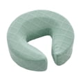 thumbnail image 3 of Voxware Face Down Pillow Prone Headrest U Shaped Cushion Ergonomic Sponge Material Compact Foldable Portable Suitable for Professional Therapists Home Bedrooms Beauty Salons Green, 3 of 8