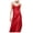 Red, variant on Vedolay Dress Women's High Neck Split Bodycon Evening Long Dress,Army Green XXL