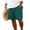 Dark Green, variant on Men's Cotton-Linen Beach Shorts with Drawstring, Striped Jacquard Pattern, Breathable Lightweight Casual Shorts for Summer Vacation and Daily Dark Green L