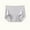 Grey, variant on Women's Seamless Private Area Seamless Pad Underwear Tight Pants Strap Pad Underwear plus Size G String Trading Underwear Women Satin French Knickers for Women Maternity Underwear over Bump Long