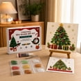 thumbnail image 2 of Barsme DIY Christmas Sea Glass Art Mosaic Craft Kit for Adults, with Frame Sea Glass Pieces Adhesive and Tools for a Faith-Inspired Tabletop Craft A, 2 of 5