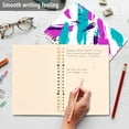 thumbnail image 4 of FORMRS 1-Subject Spiral Notebook 8" x 5" College Ruled 60 Refillable Sheet A5 Hard Cover, 2 Pack, Abstract Drawing, 4 of 7