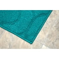 thumbnail image 5 of Garland Rug Brentwood Double Quatrefoil Polypropylene Teal Indoor/Outdoor Area Rug, 6' x 8', 5 of 5