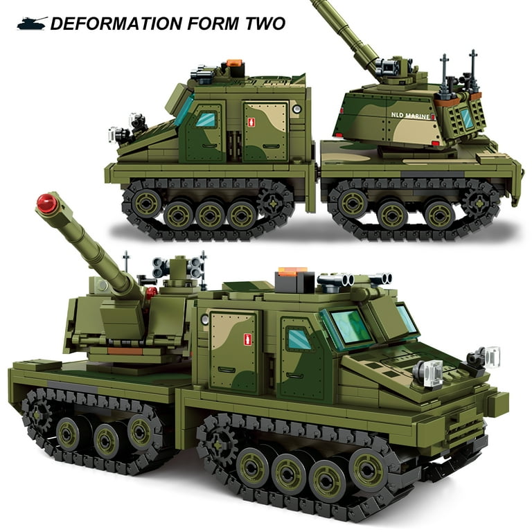 SEMBO Survival Warfare Series Tank Model Building Block Set