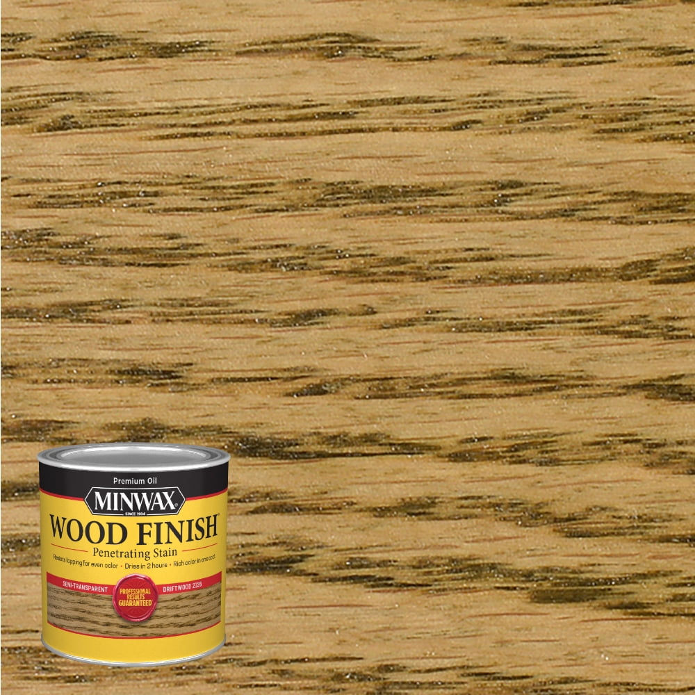 Minwax Wood Finish, Driftwood, 1/2 Pint