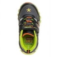 thumbnail image 5 of Disney Pixar Toy Story Toddler Boys Sneakers W 5 Green Lights, Black Multi, Size 8, 5 of 7