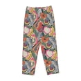 thumbnail image 4 of Goofa Tropical Fruit Printed Soft Pajama Pants for Women, Wide Leg Comfy Casual Lounge Yoga Pants-X-Large, 4 of 9