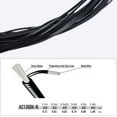 thumbnail image 4 of Alice AC136BK-N Black Nylon Classical Guitar Strings 6pcs/set (.028-.043) Normal Tension with One Complimentary G-3rd String, 4 of 7