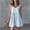 Dresses-421Light Blue, variant on Gamivast Dresses for Women Sleeveless Button Front Mini Dress with Pockets Casual Loose Fit Scoop Neck Swing Sundress Summer Vacation Dress Light Blue XXXL