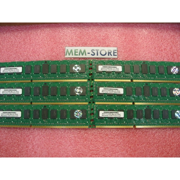 48GB (6X8GB) DDR3 1066MHz ECC RAM Memory MacPro4,1 8-Core 2.26GHz 2.66GHz 2.93GHz (3rd Party)