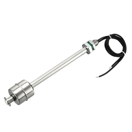 

2 Wire Stainless Steel Liquid Level Sensor Vertical Floating Switch 150CM/5.9