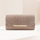 thumbnail image 5 of Bolso Cuadrado Hombro Brillante Cruzado Con Cadena Elegante Formal para Mujer, 5 of 9