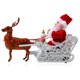 thumbnail image 2 of Muñeco móvil de Navidad Worallymy, juguete eléctrico de Navidad, Papá Noel, figurita móvil, mesa de vacaciones, juguete para regalo con batería para niños Worallymy JD735794805, 2 of 7