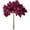 Burgundy, variant on Blue Artificial Hydrangea Flowers, 11 Inch Dried‑Textured Silk Hydrangea Flowers With Stems 3 Pcs Fake Flower Bouquet Faux Floral Stems Bulk for Table Wedding Home Decor