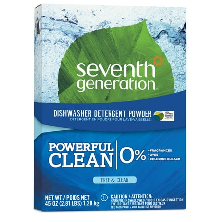 GTIN 732913221509 product image for Seventh Generation Dishwasher Detergent Powder  Free & Clear  45 Oz | upcitemdb.com